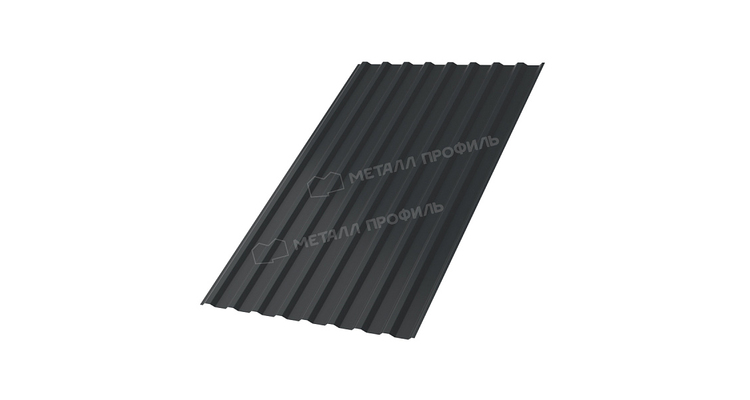 Профлист Метал Профиль МП-20х1100-B NormanMP (ПЭ-01-7016-0,5)