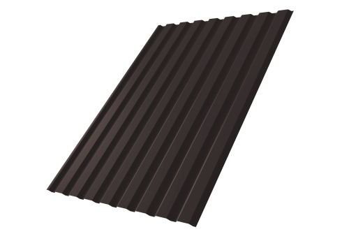 Профнастил С20A 0.45 PE RAL 9005 черный